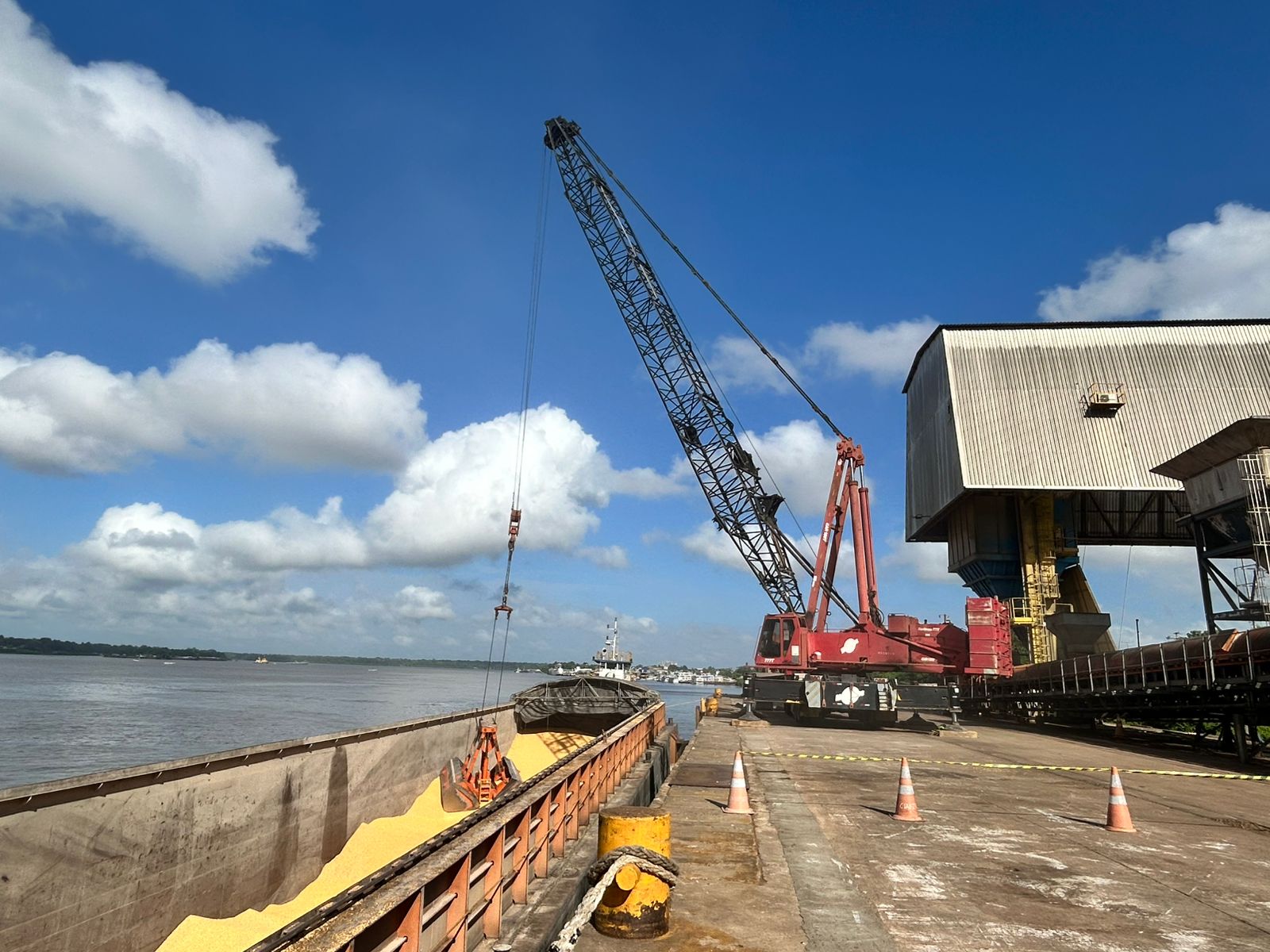 ANTAQ registra crescimento na movimentação de cargas da CDSA em agosto de 2025