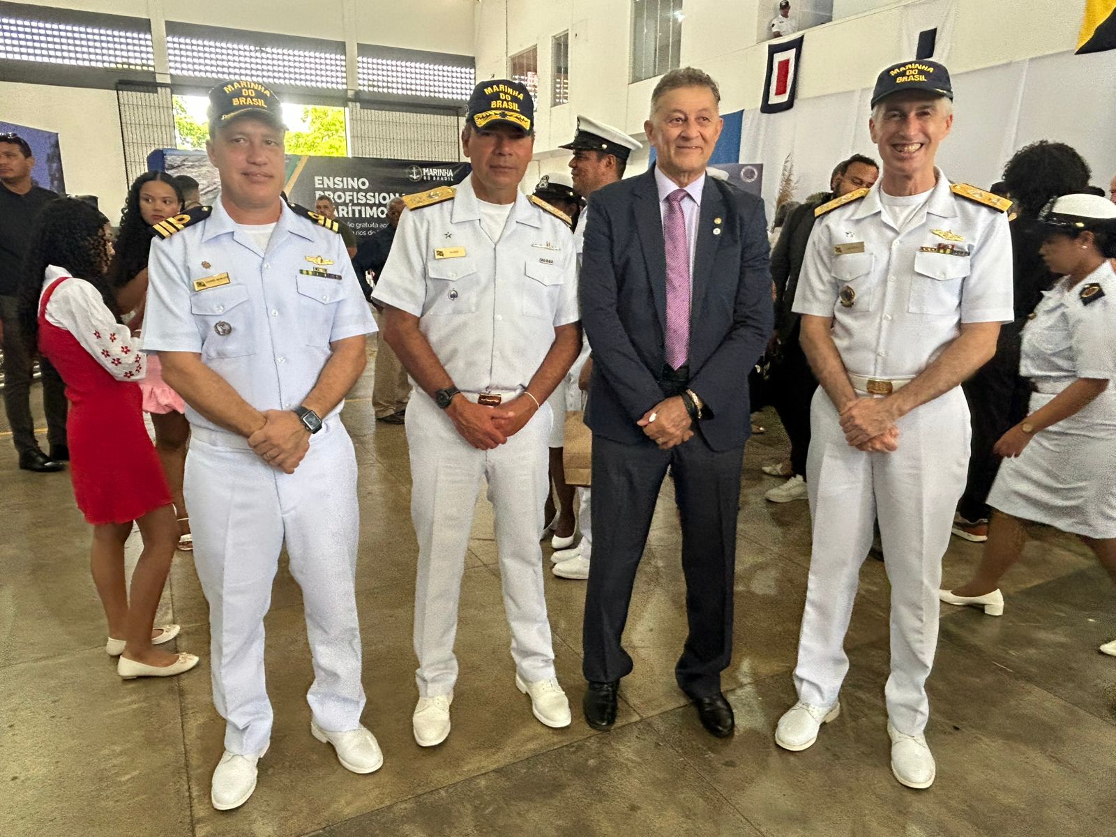 Marinha do Brasil destaca cooperação estratégica com a Companhia Docas de Santana