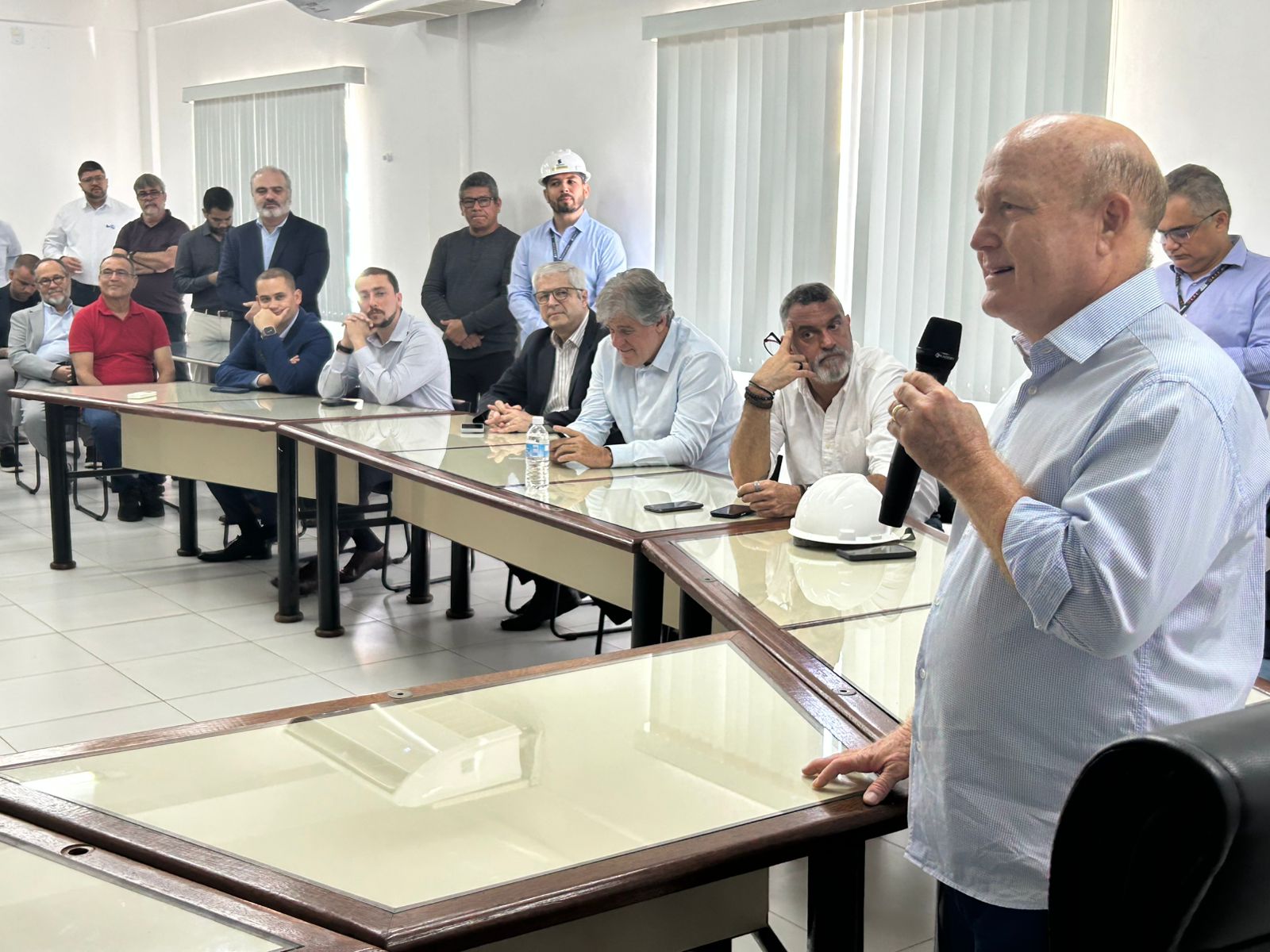 CDSA recebe a visita de grupo empresarial com atuação na área de petróleo e gás